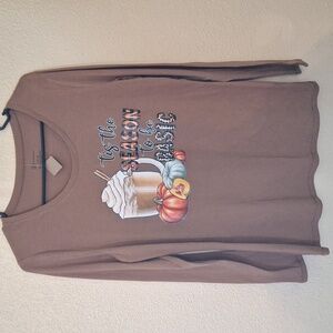 Fall long sleeve tee